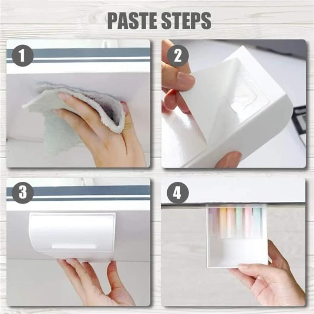 Under Desk Storage Drawer Organizer Slide Out Hidden Adhesive Desktop Table Tray